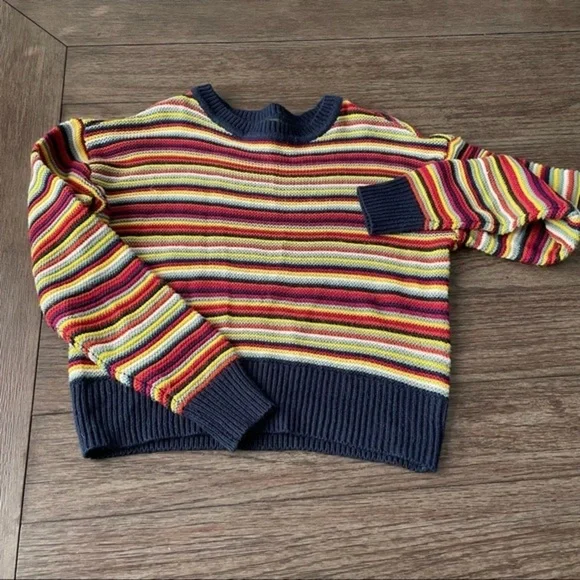 Wild Fable Striped Long-Sleeve Oversize Sweater - Picture 9 of 9